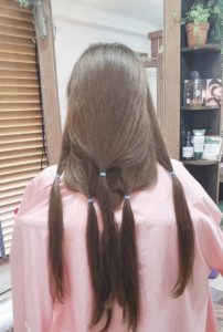 ヘアードネーション（髪の寄付）沖縄でも広がっているみたいです。