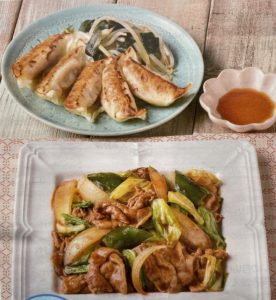ヨシケイお試し中！回鍋肉と餃子を作りました～