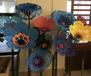 切り絵の花（珊瑚花）を作りたくキッドを購入しました。
